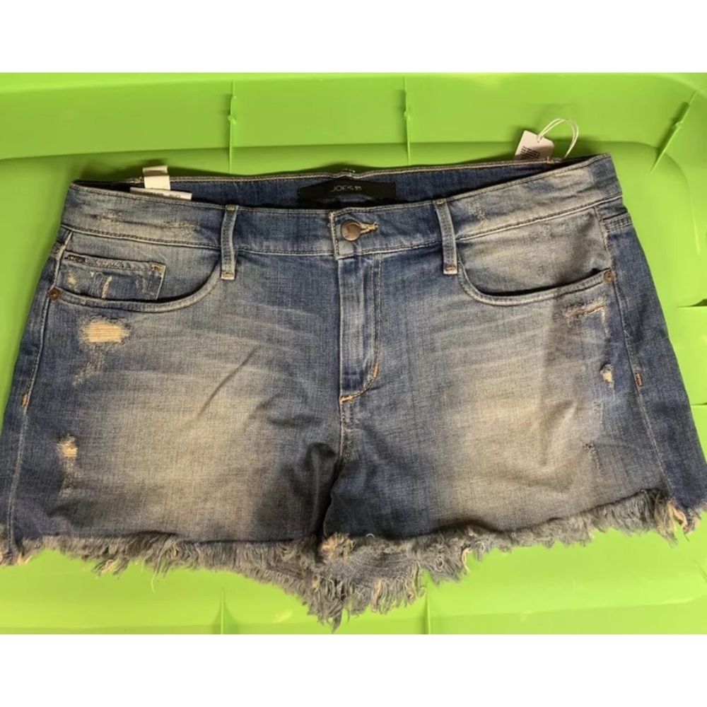 Joe’s Jeans Denim Distressed Shorts Women’s Size 32 NWT